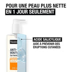 Neutrogena Gel Nettoyant Visage Soin Visage Anti-Boutons Avec Acide Salicylique 1 Flacon Pompe