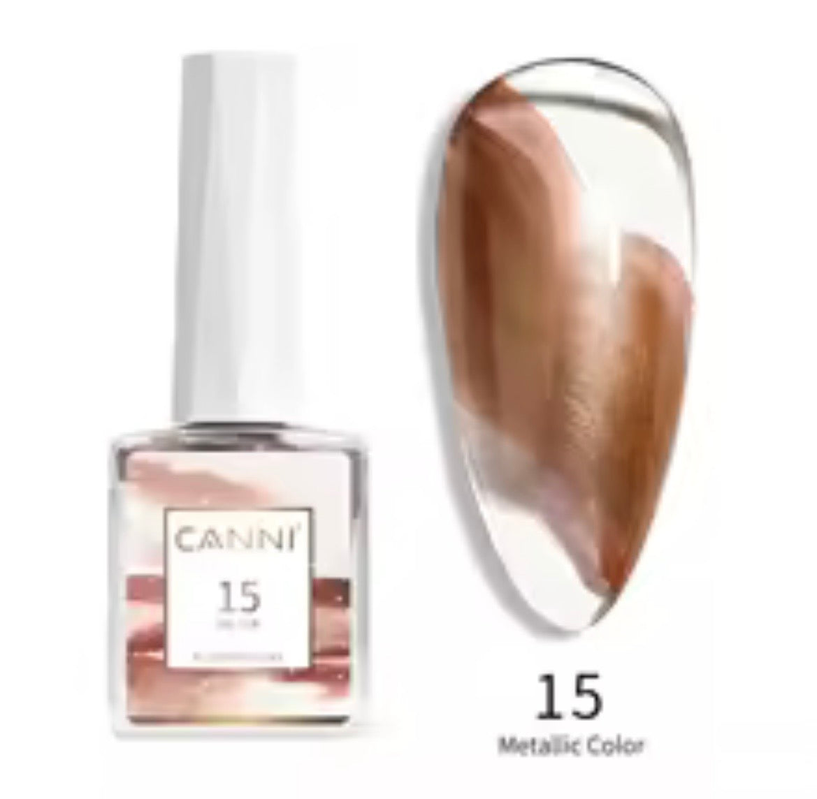 Canni Blooming Sans Hema Sans Tpo Gel Effet Marbré Aquarelle