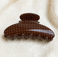 Pince À Cheveux “Chic Chocolat”