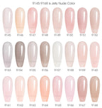 Canni Vernis À Ongles Cc7 Gel Semi-Permanent 24 Couleurs Soak Off Color Uv & Led Gel Polish 9Ml