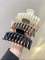 Grande Pince À Cheveux À Griffes De Quille - Une Pince Anti-Glisse Et Solide 1Pc