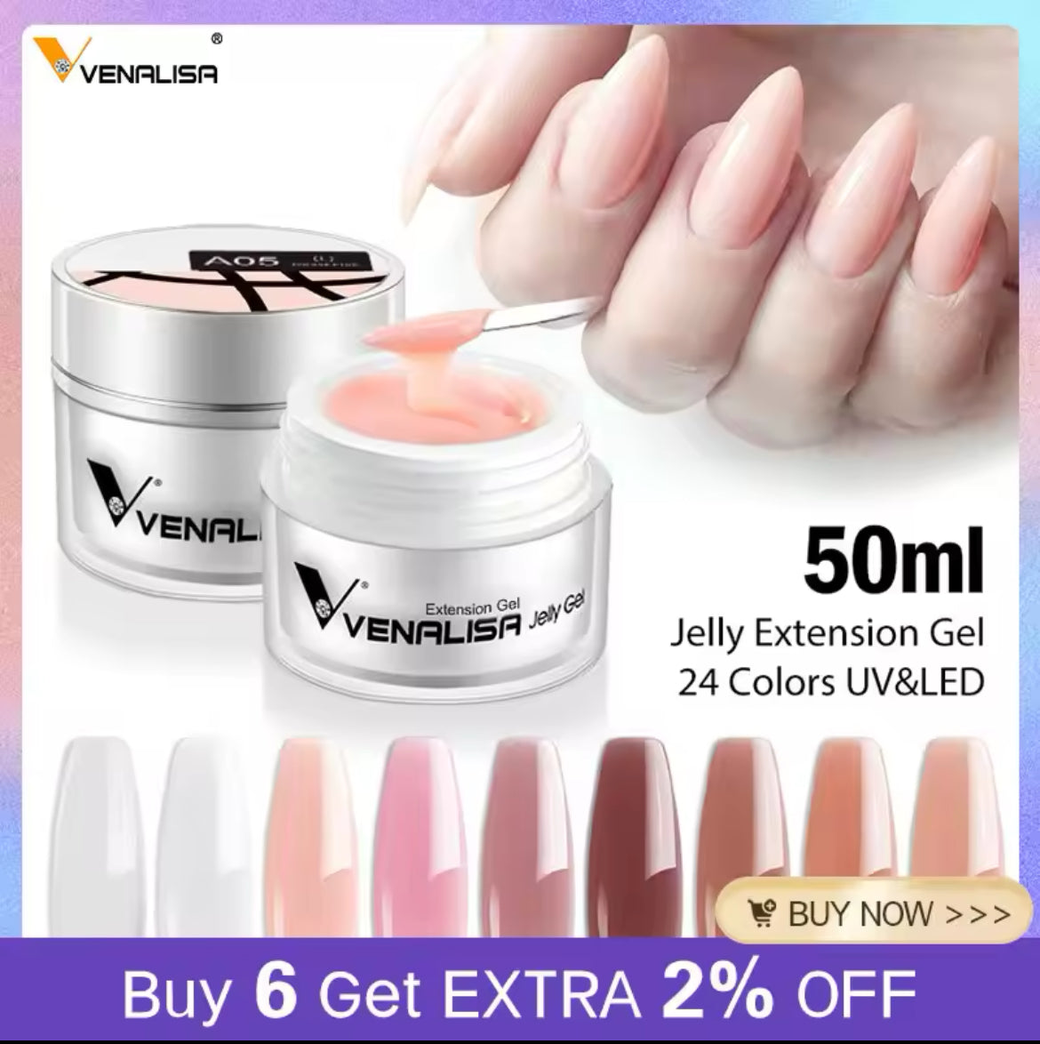 Venalisa Gel Pour Extension D'Ongles Gel De Modélisation Uv