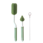 Ensemble De Brosses À Bouteille En Silicone Manche Long