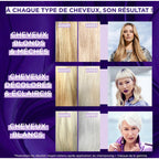 Elseve Masque Violet Démêlant Déjaunisseur Pour Cheveux Méchés Blonds Ou Blancs