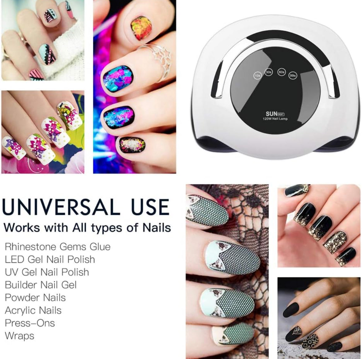 Professional Nail Lamp 36 Leds 126W Led Uv Lamp