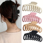 Grande Pince À Cheveux À Griffes De Quille - Une Pince Anti-Glisse Et Solide 1Pc