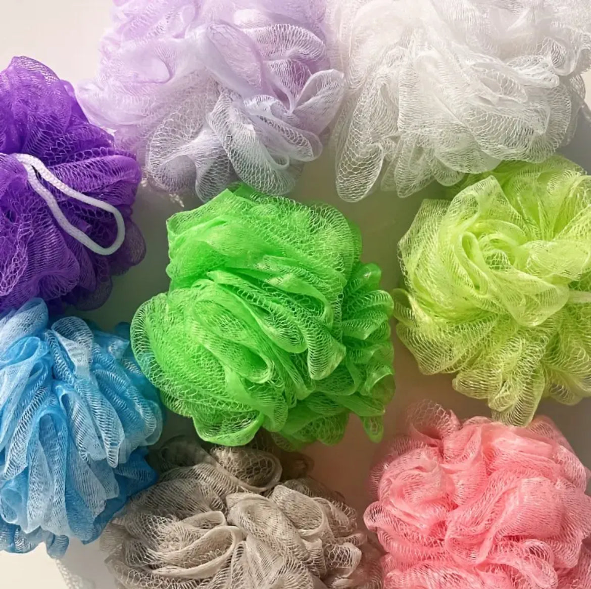 Éponge De Douche En Maille-Ross Doux Chouchou Boule De Bain 1Pc