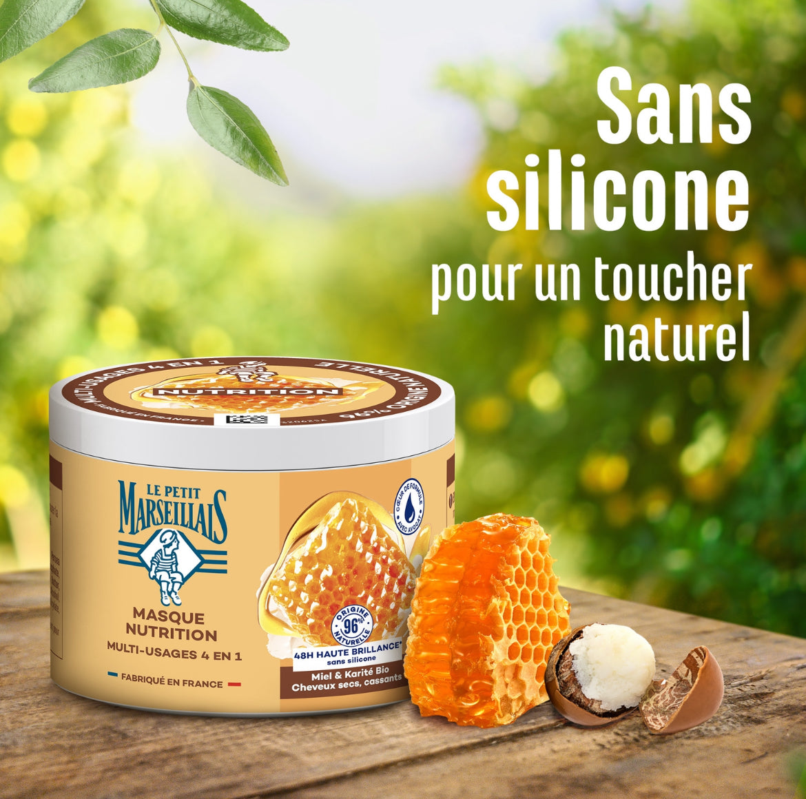Le Petit Marseillais Masque 4En1 Nutrition Miel De Provence Et Karité Bio