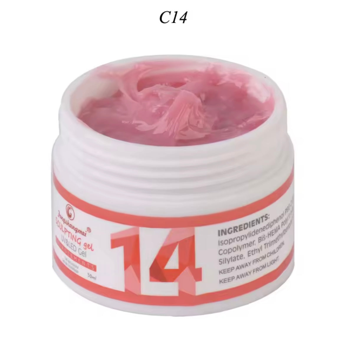 Fengshangmei Gel Constructeur Led/Uv 15G Et Gel D'Extension Extension Dure Et Rapide Retrait Facile