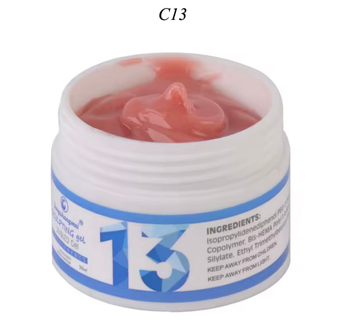 Fengshangmei Gel Constructeur Led/Uv 15G Et Gel D'Extension Extension Dure Et Rapide Retrait Facile