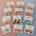 Collection De Boucles D’Oreilles Fantaisie Élégance Colorée