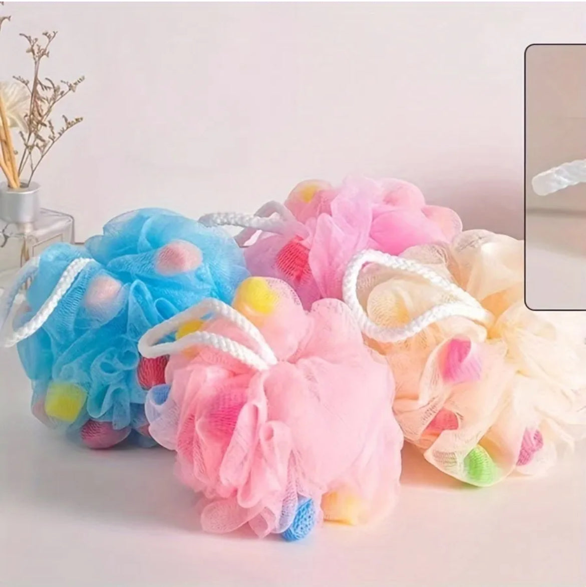 Boules D'Éponge De Bain Colorées Pour Enfants Chouchou 1Pc