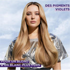 Elseve Masque Violet Démêlant Déjaunisseur Pour Cheveux Méchés Blonds Ou Blancs
