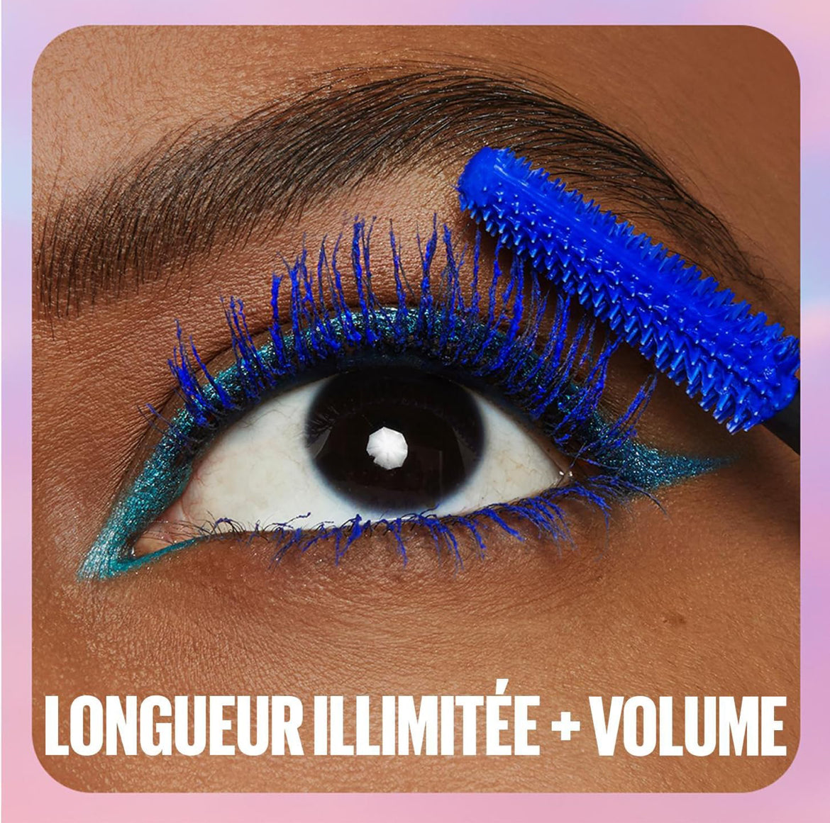 Maybelline New York Mascara Volume & Longueur Sky High - Bleu Mist