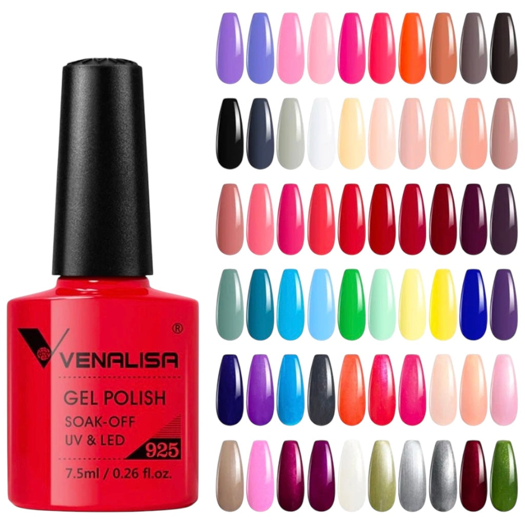 Venalisa Vip1 60 Couleurs Uv Gel Vernis À Ongles Semi-Permanent 1Pc