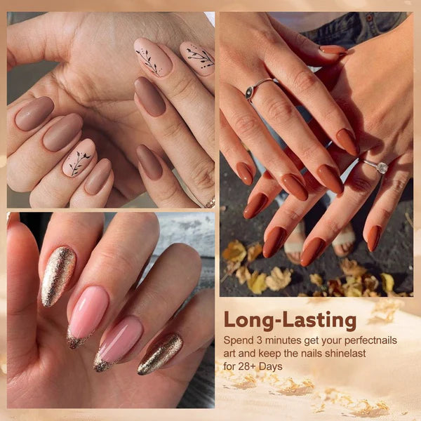 Canni Vernis À Ongles Cc6 Gel Semi-Permanent 24 Couleurs Soak Off Color Uv & Led Gel Polish 9Ml