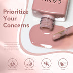 Canni Vernis À Ongles Cc7 Gel Semi-Permanent 24 Couleurs Soak Off Color Uv & Led Gel Polish 9Ml