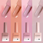 Canni Vernis À Ongles Cc7 Gel Semi-Permanent 24 Couleurs Soak Off Color Uv & Led Gel Polish 9Ml