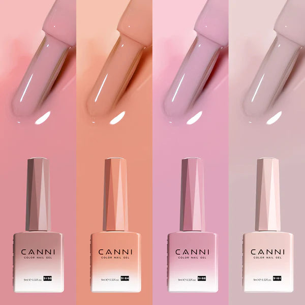 Canni Vernis À Ongles Cc7 Gel Semi-Permanent 24 Couleurs Soak Off Color Uv & Led Gel Polish 9Ml