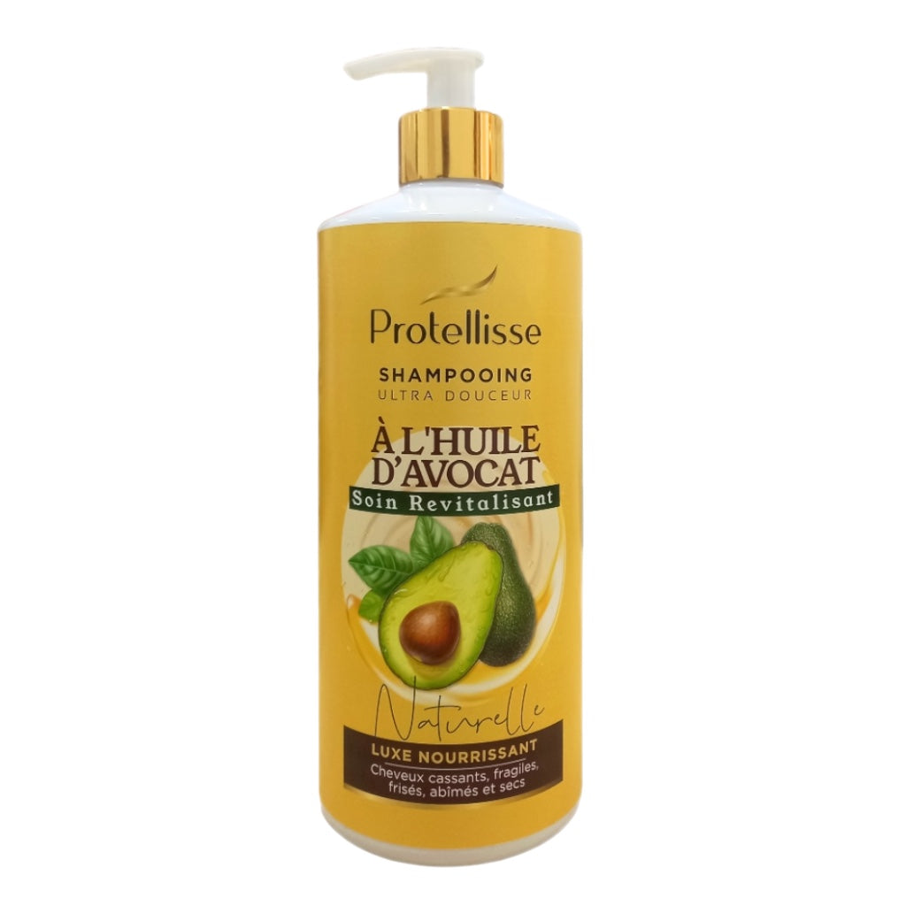 Protellisse Shampoing Ultra Douceur Àl'Huile D'Avocat Soin Revitalisant Natnrelle