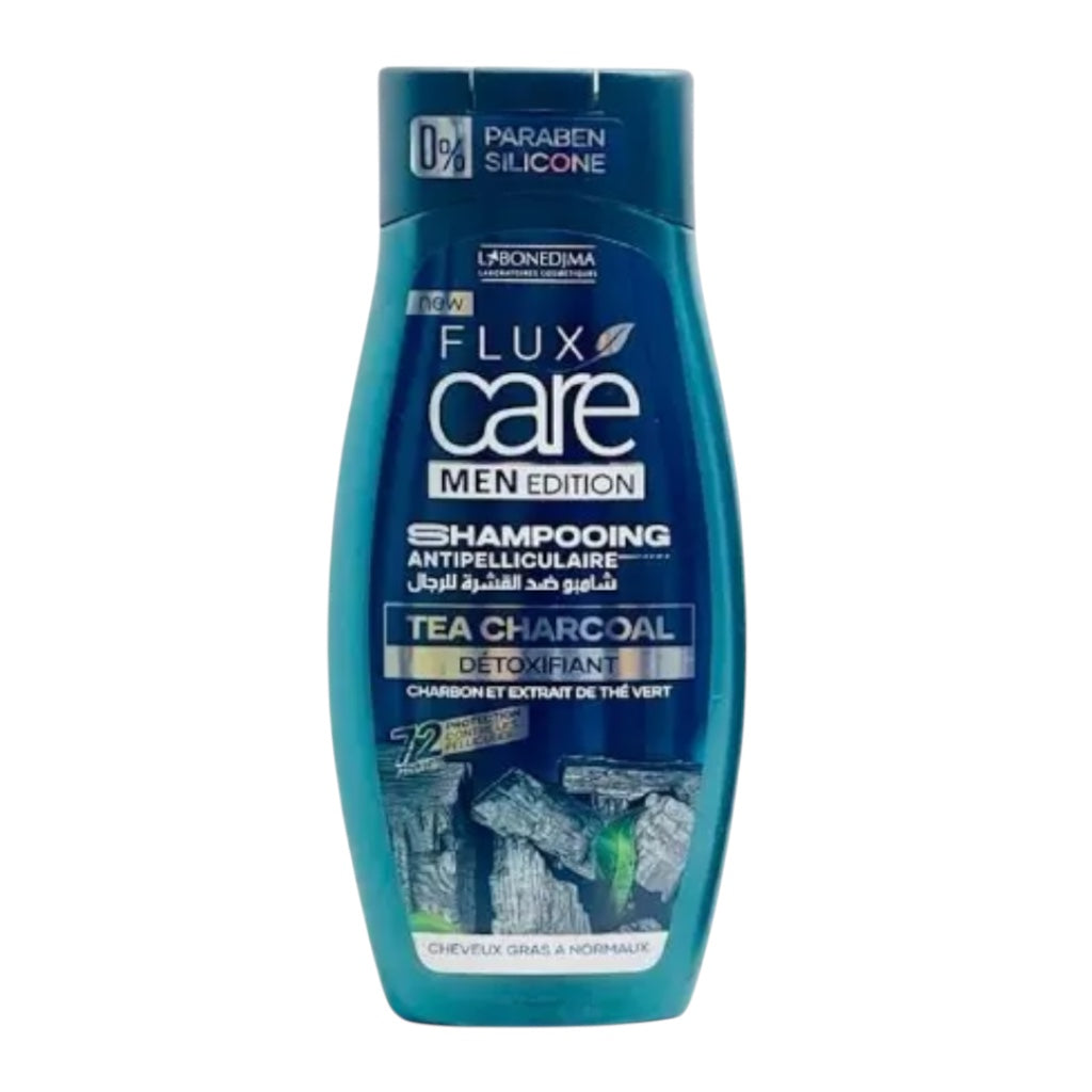 شامبو Flux Care Men Edition لإزالة السموم من الشاي والفحم