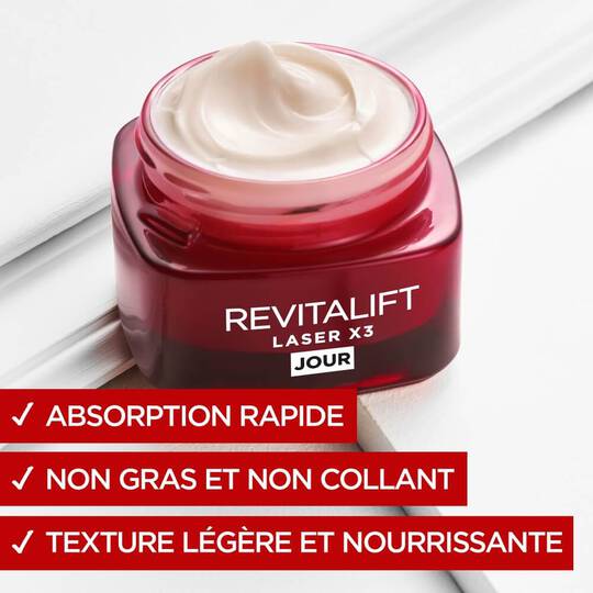L’Oréal Paris Revitalift Laser X3 Crème De Jour Anti-Age Triple Action
