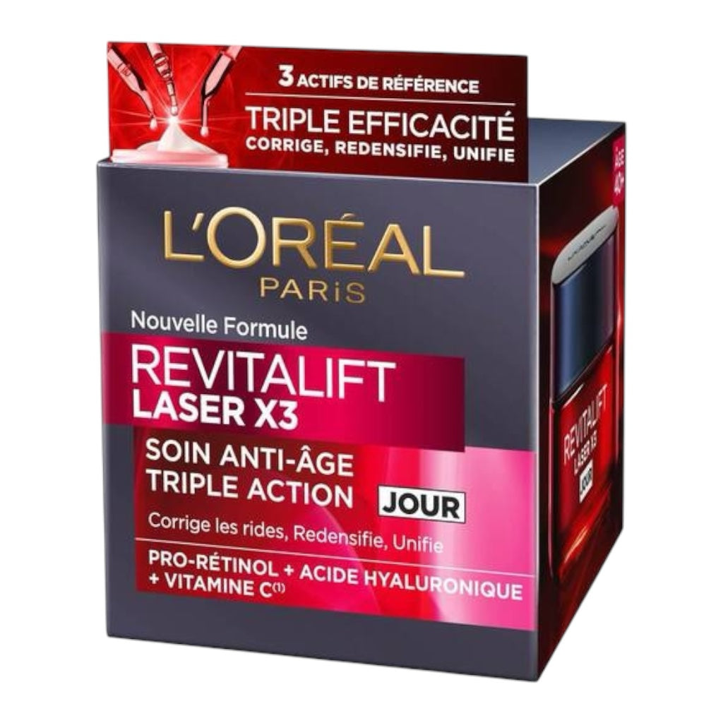 L’Oréal Paris Revitalift Laser X3 Crème De Jour Anti-Age Triple Action