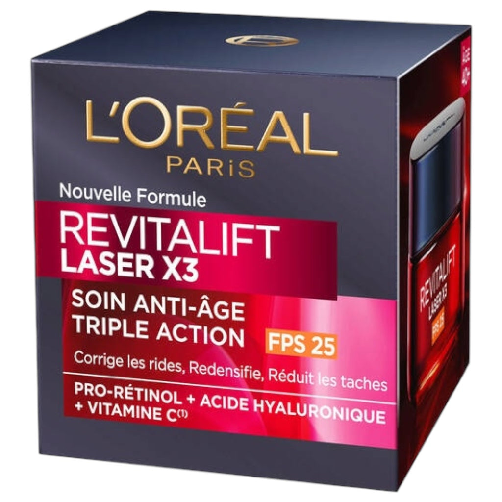 L’Oréal Paris Revitalift Laser X3 Crème De Jour Anti-Age Triple Action Spf 25