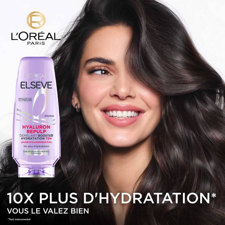L'Oréal Paris Elseve Hyaluron Repulp Démêlant-Hydra Fixant 48H Enrichi En Acide Hyaluronique