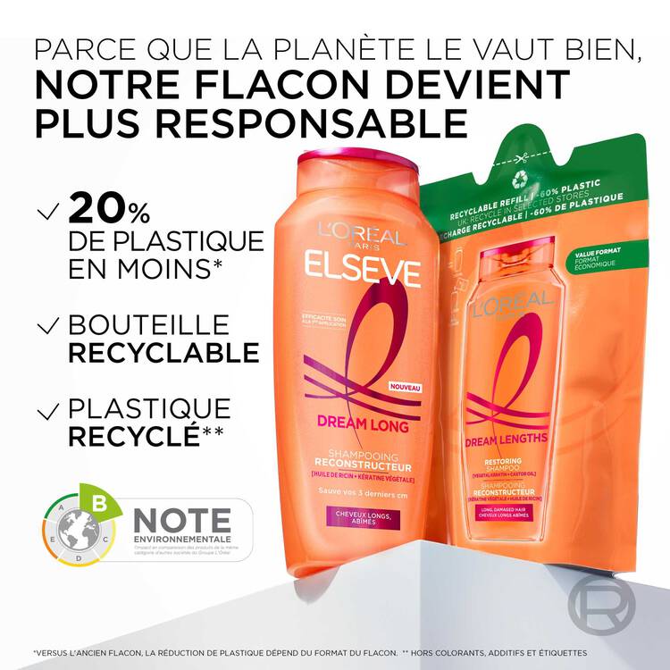 Elseve/Elvive Dream Long Shampooing Cheveux Longs