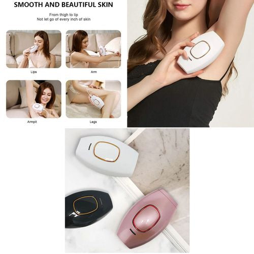 Épilateur Laser Permanent Sans Douleur Pour Femme Appareil À Usage Domestique Jusqu'À 500000 Flashs