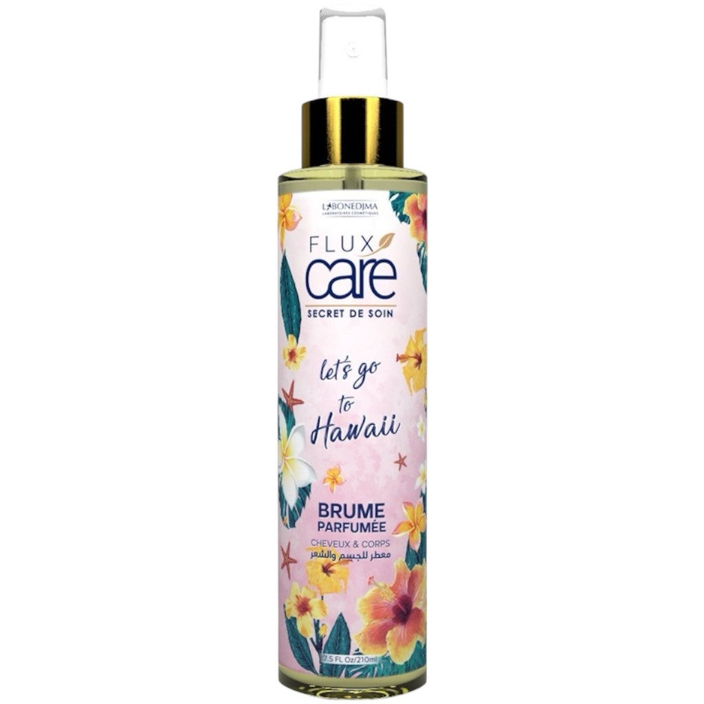 رذاذ الشعر والجسم المعطر Flux Care Secret De Soins Let'S Go To Hawaii