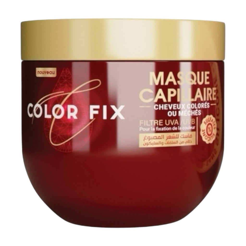 Flux Care Masque Capillaire Cheveux Colorés Ou Méchés Filtre Uva/Uvb Pour La Fixation De La Couleur