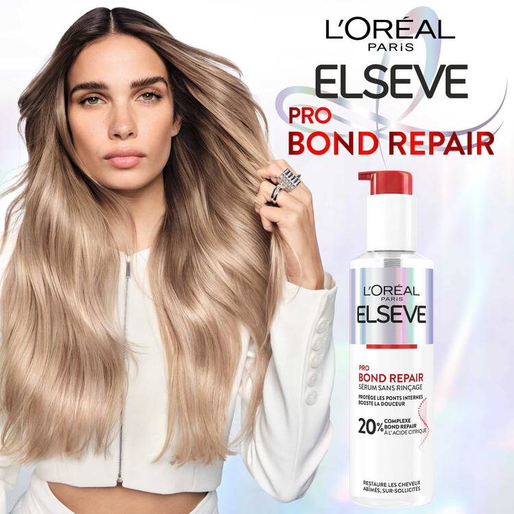 Elseve Pro Bond Repair Sérum Réparateur Sans Rinçage Pour Restaurer Les Cheveux Abîmés Sur-Sollicités