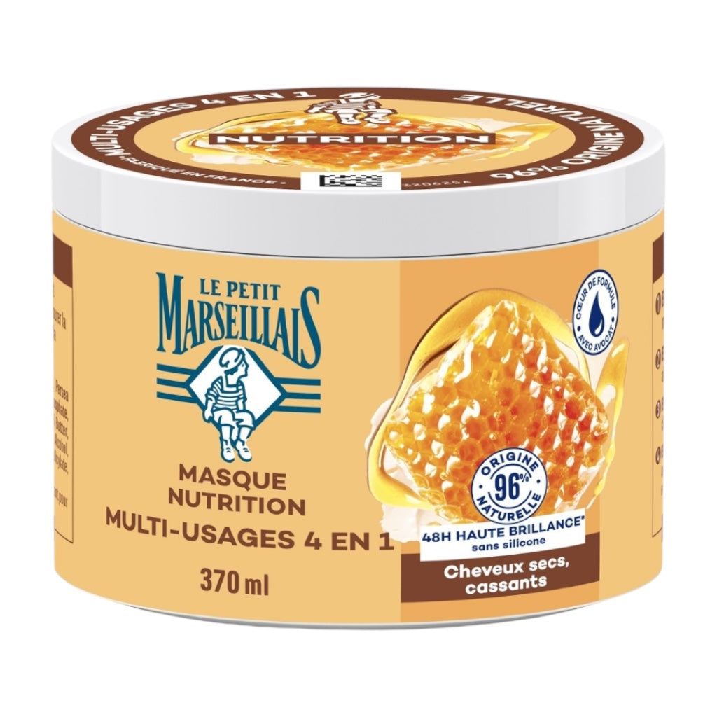 Le Petit Marseillais Masque 4En1 Nutrition Miel De Provence Et Karité Bio