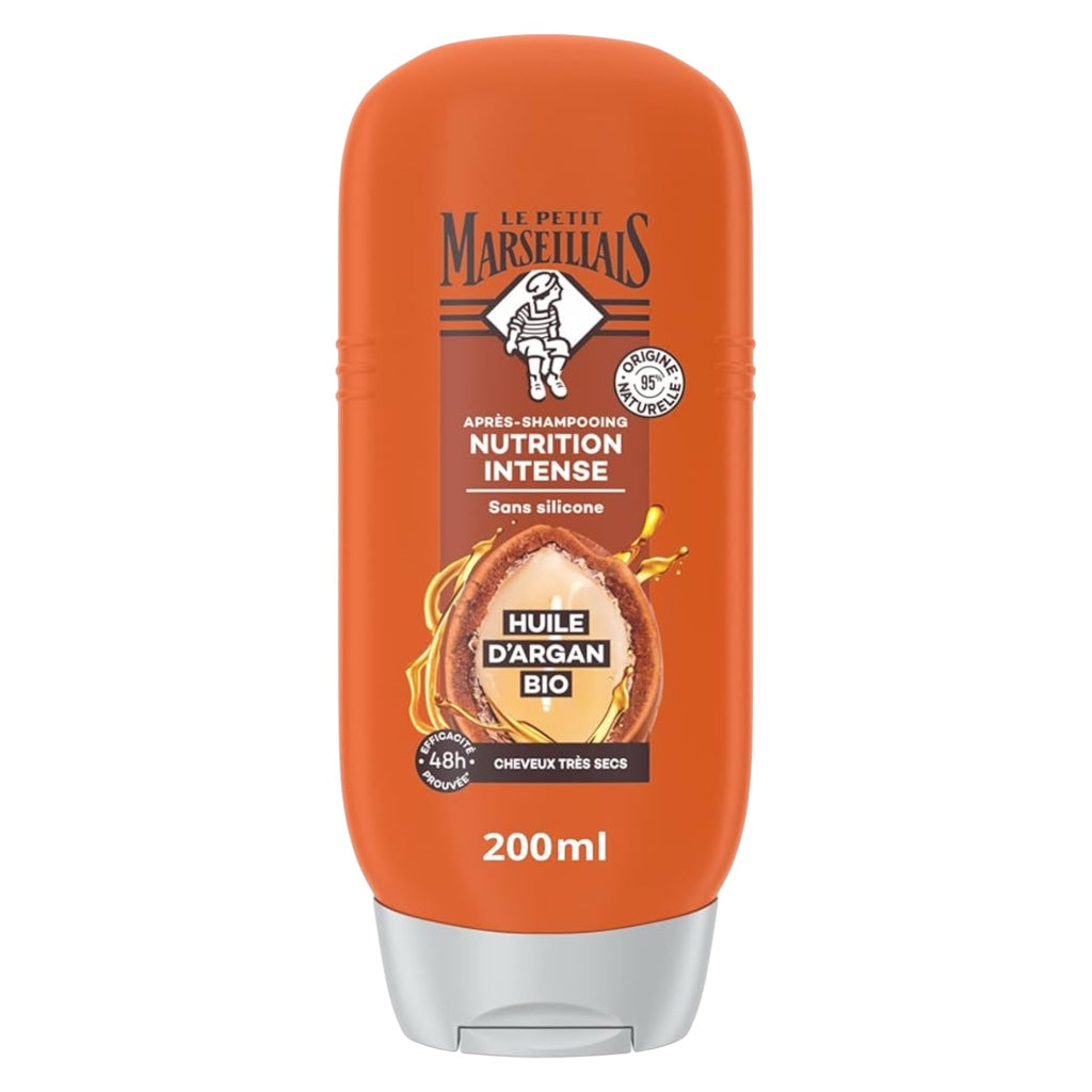 Le Petit Marseillais Après-Shampoing Nutrition Intense Huile D'Argan Bio