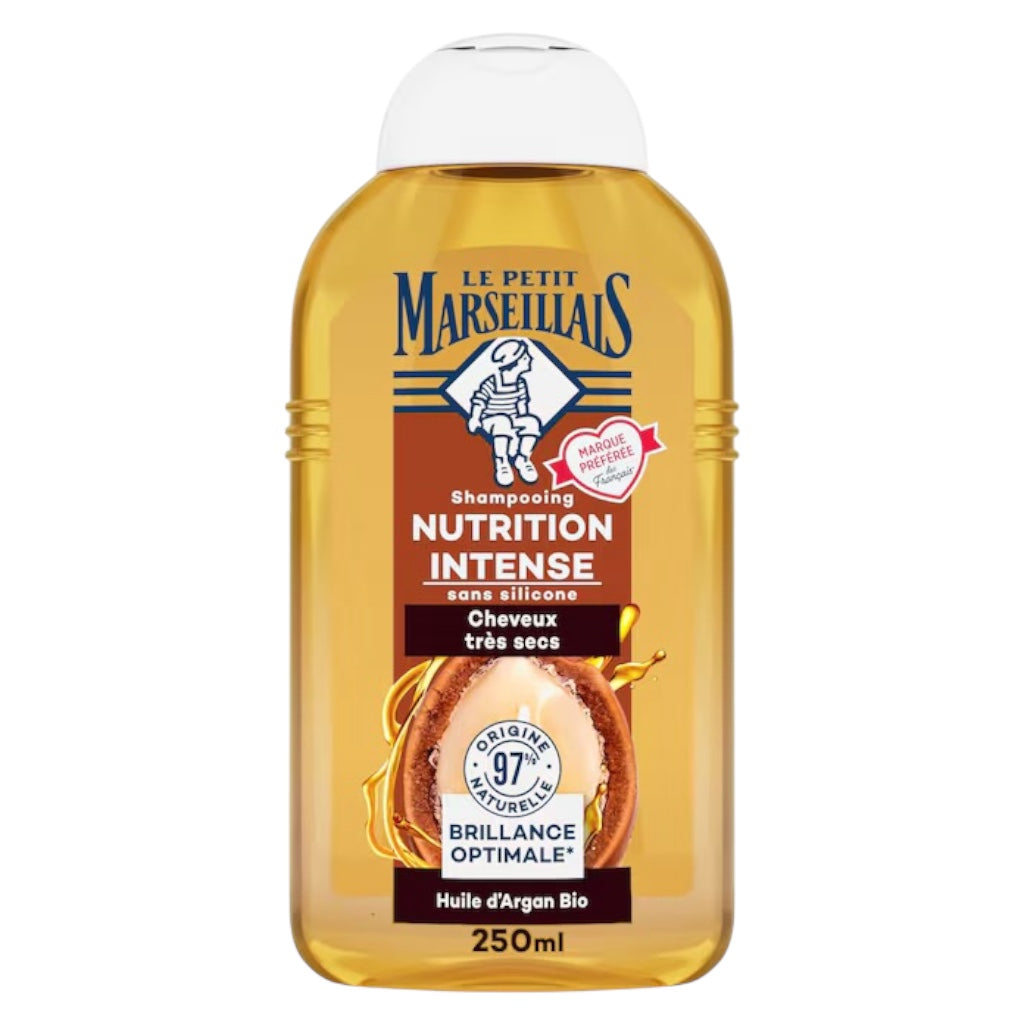 Le Petit Marseillais Shampooing Nutrition Intense À L’Huile D’Argan Bio