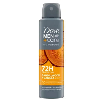 Dove Men+Care Advanced – Déodorant Spray 72H Santal & Vanille Spray