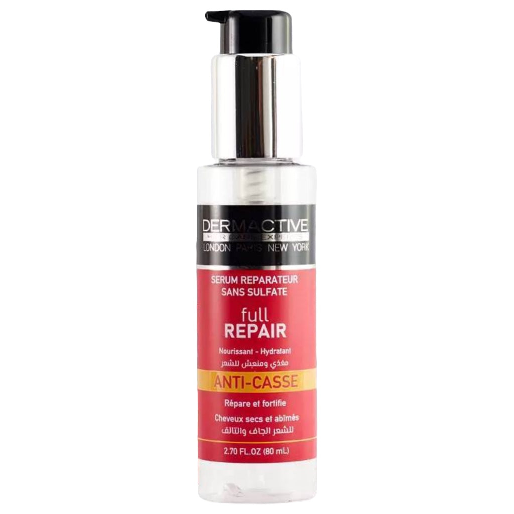 Dermactive Sérum Réparateur Sans Sulfate Full Repair Cheveux Secs Et Abimés