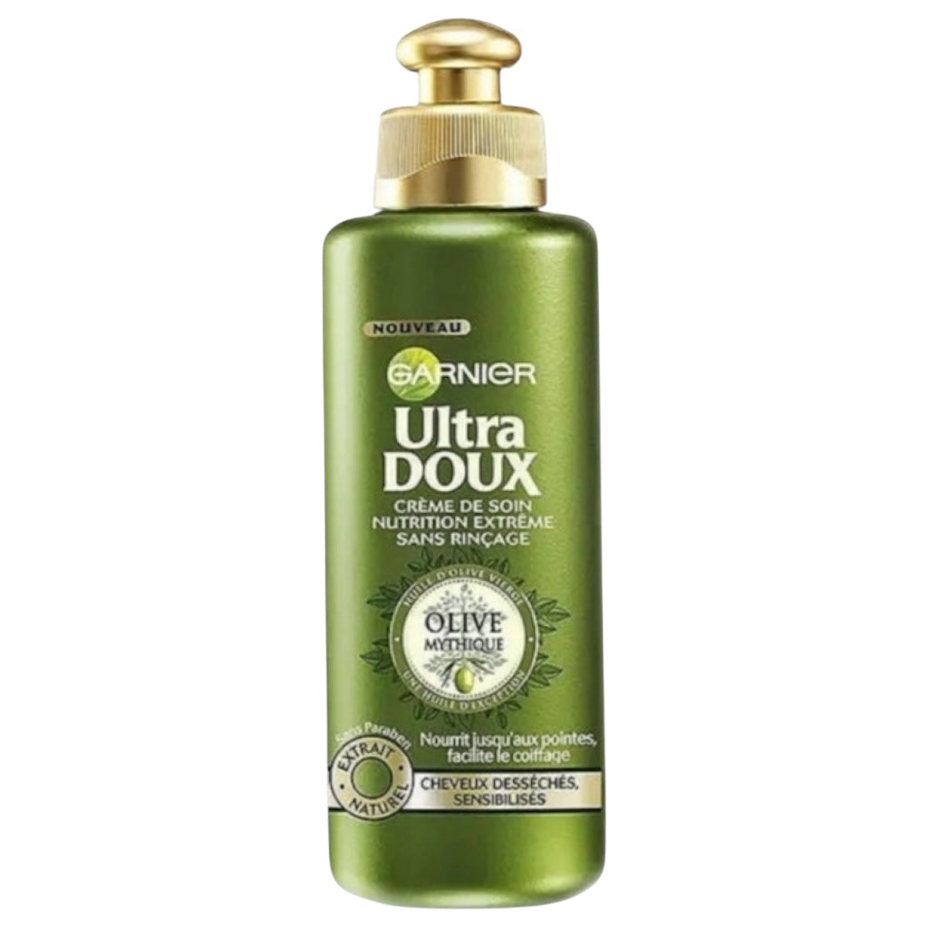Garnier Ultra Doux Crème À L'Huile D'Olive Pour Cheveux Sans Rinçage