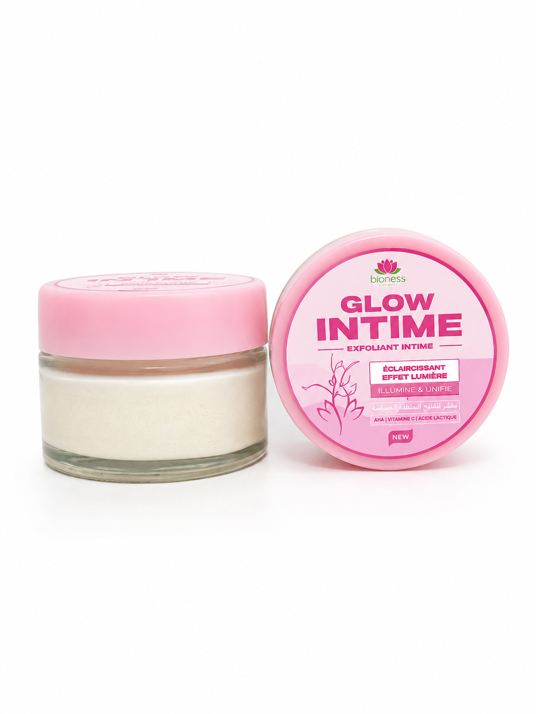 Bio’Ness Glow Intime – Déodorant & Soin Éclaircissant Intime