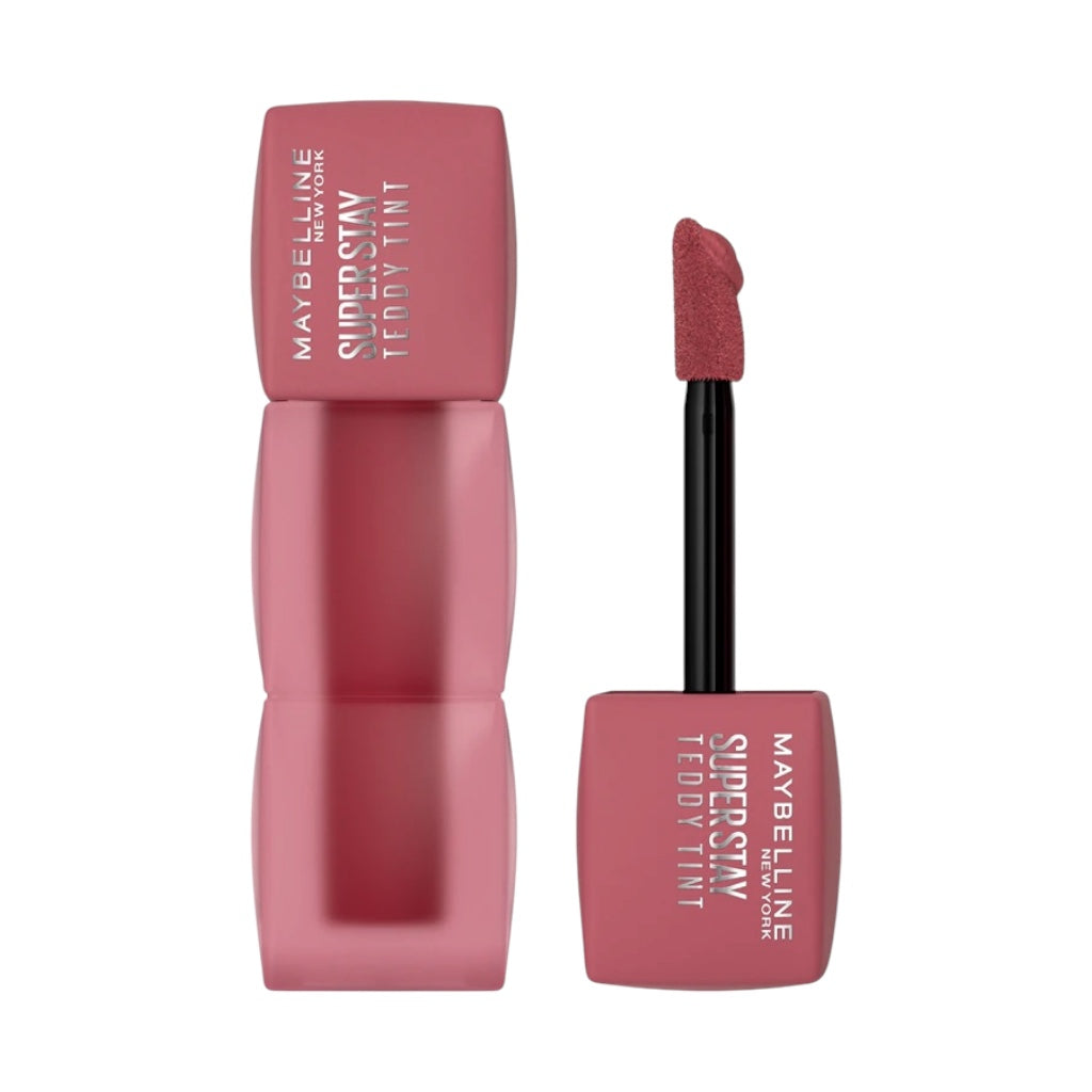 Maybelline New York Superstay Teddy Tint Rouge À Lèvres Longue Tenue À Effet Mat