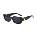 Lunettes De Soleil V Tendance À Monture Creuse Pour Femmes Et Hommes