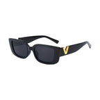 Lunettes De Soleil V Tendance À Monture Creuse Pour Femmes Et Hommes