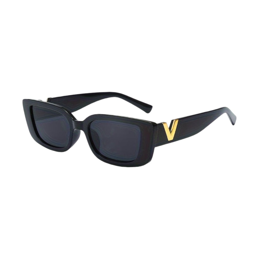 Lunettes De Soleil V Tendance À Monture Creuse Pour Femmes Et Hommes