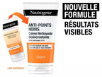Neutrogena Visage - Visibly Clear Désincrustant Points Noirs Crème Nettoyante