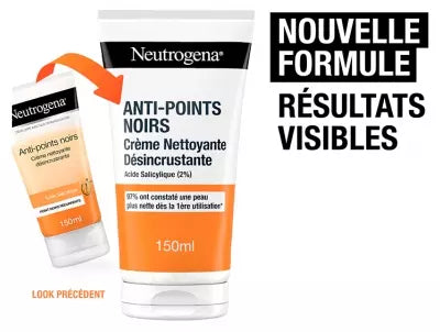 Neutrogena Visage - Visibly Clear Désincrustant Points Noirs Crème Nettoyante