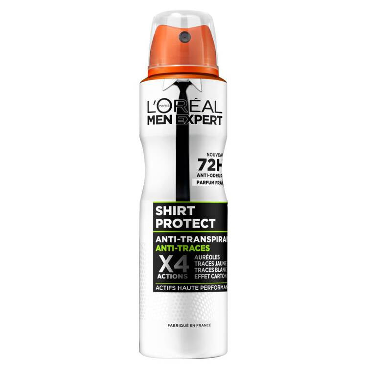 L'Oréal Men Expert Déodorant Spray Anti-Traces Shirt Protect