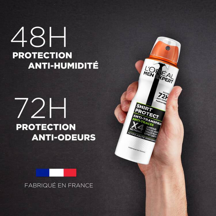 L'Oréal Men Expert Déodorant Spray Anti-Traces Shirt Protect