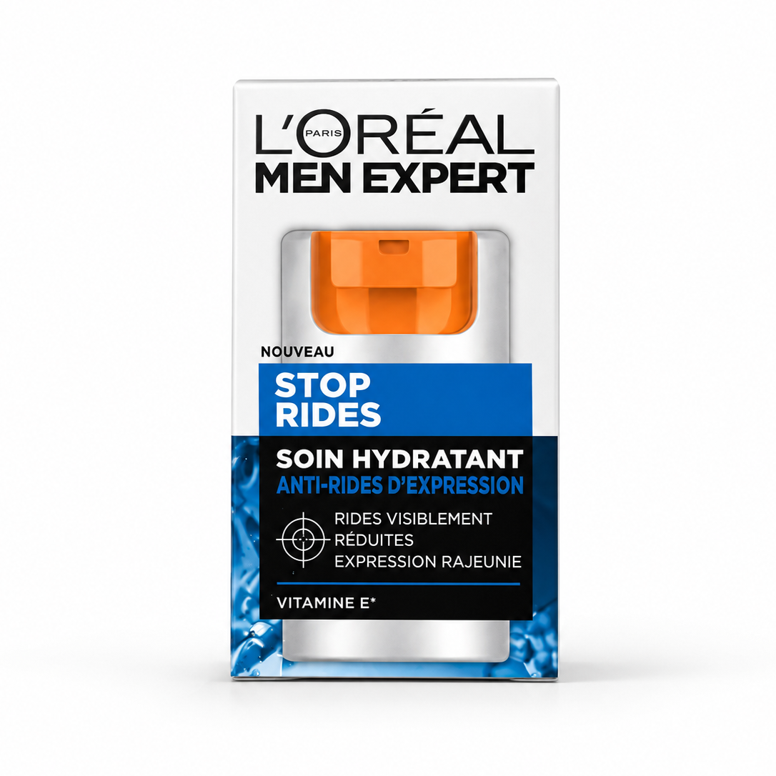 L’Oréal Men Expert Stop Rides – Soin Hydratant Anti-Rides D’Expression